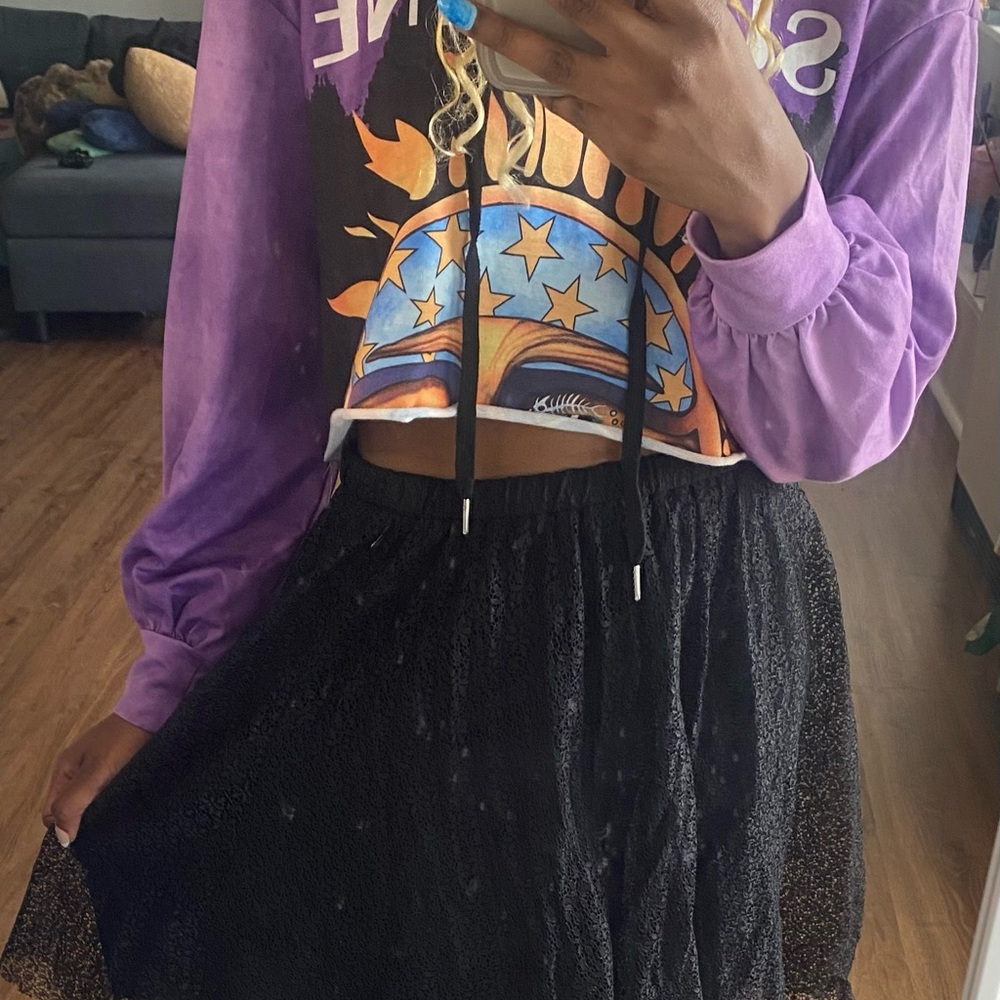 Elle Black Mini Skirt